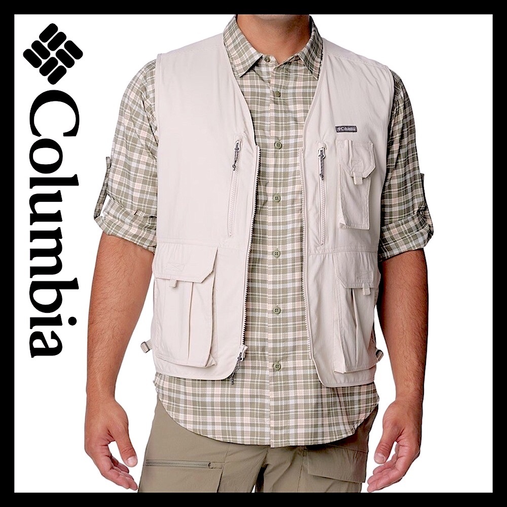Columbia Men’s Silver Ridge Utility Vest
Size (XXL) NEW without Tags